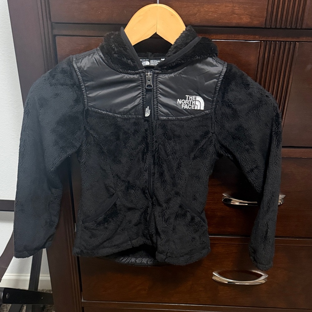 The North Face Kids Black Fleece Hooded Jacket